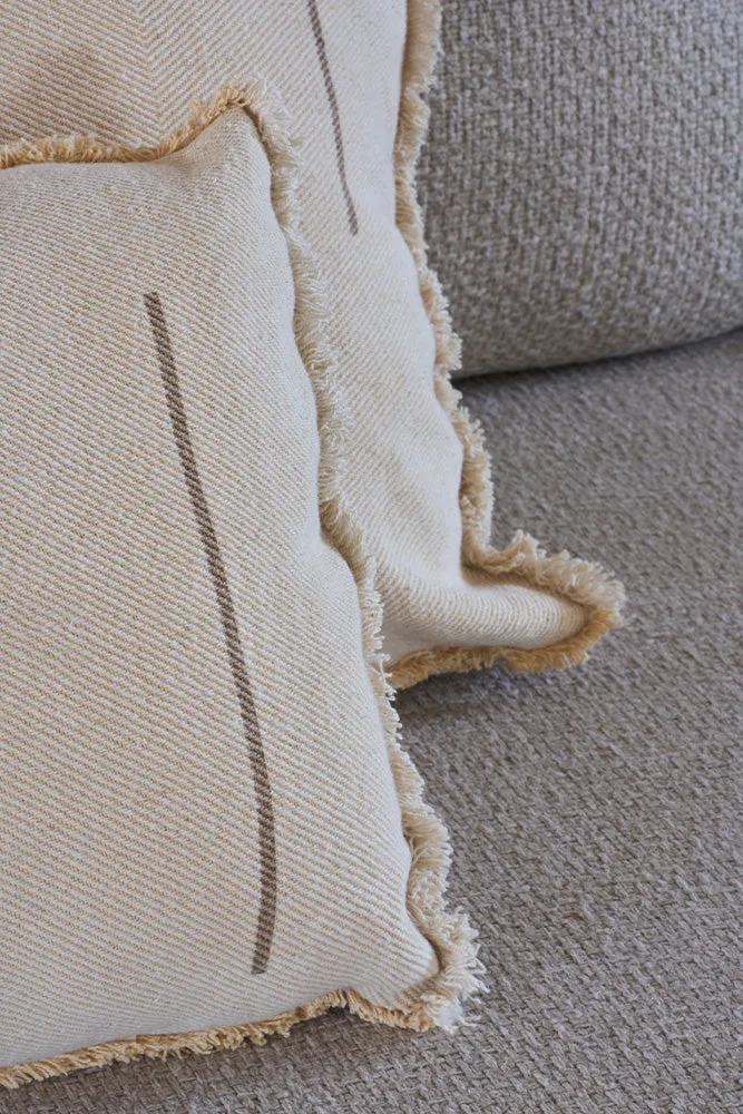 Lorena Canals Vertical Natural Kissen 30x50 Baumwolle