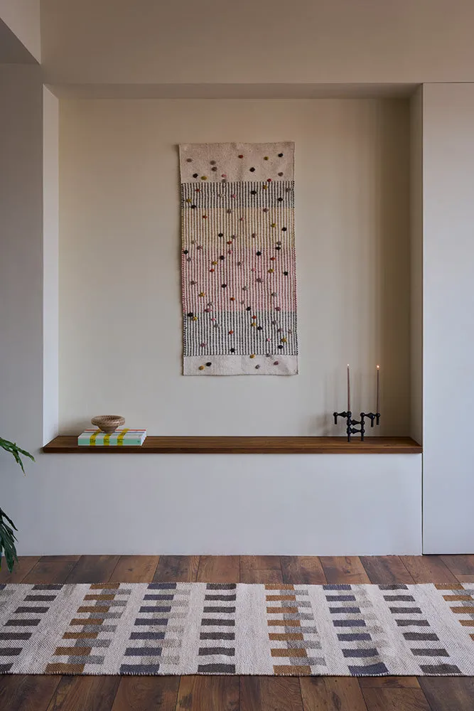 Lorena Canals Intersecting Handloom Läufer 80x230 cm Wolle