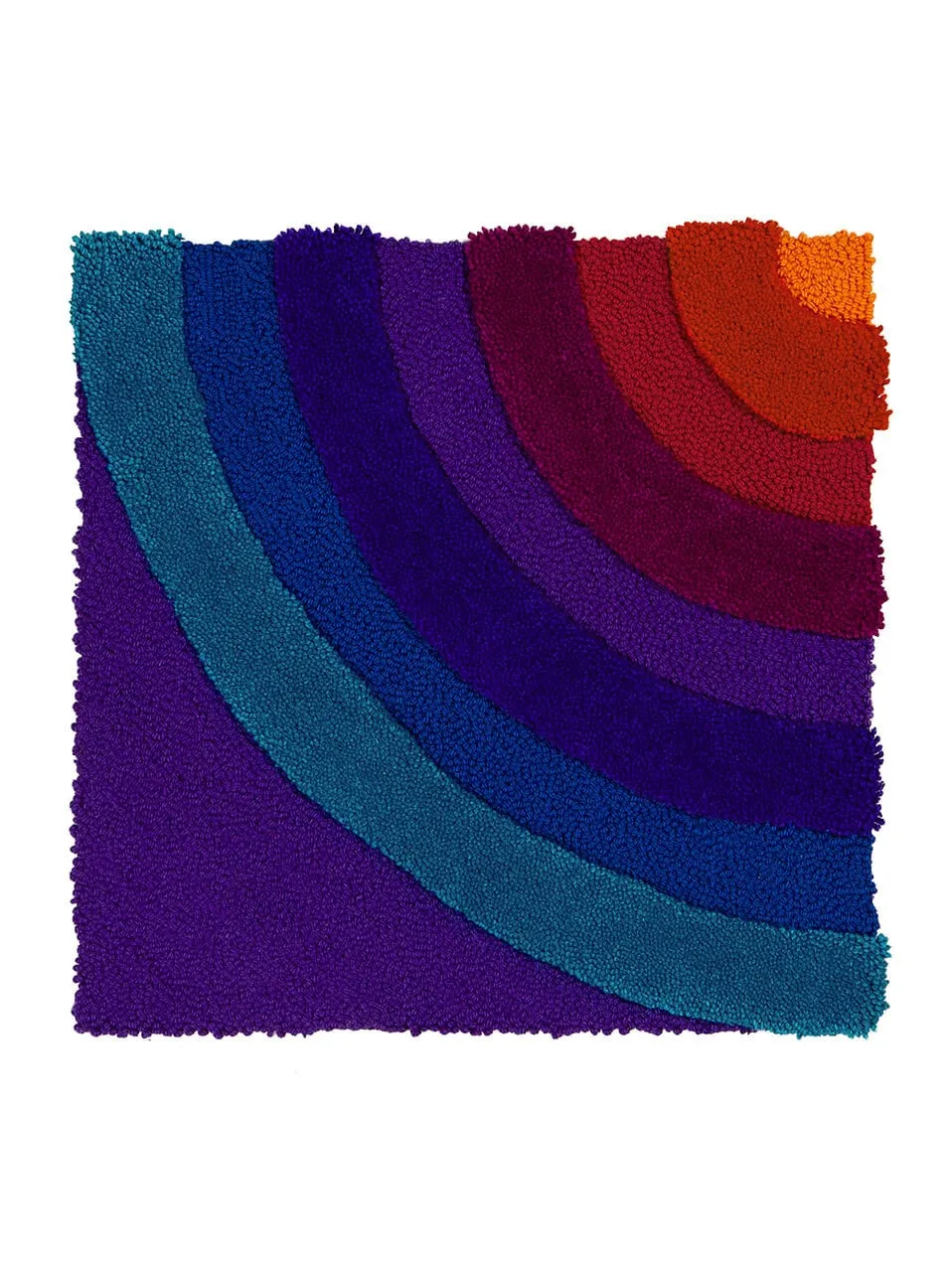 Amini VP Domino 1/4 Circle Teppich 60x60cm Wolle