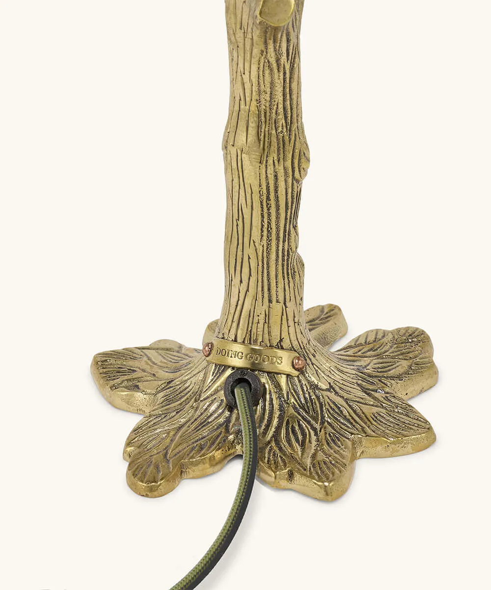 Doing Goods Misty Tischlampe Kurz Messing 26 cm