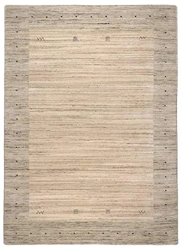 THEKO Lori Dream Super Gabbeh 70x140 Beige Schurwolle