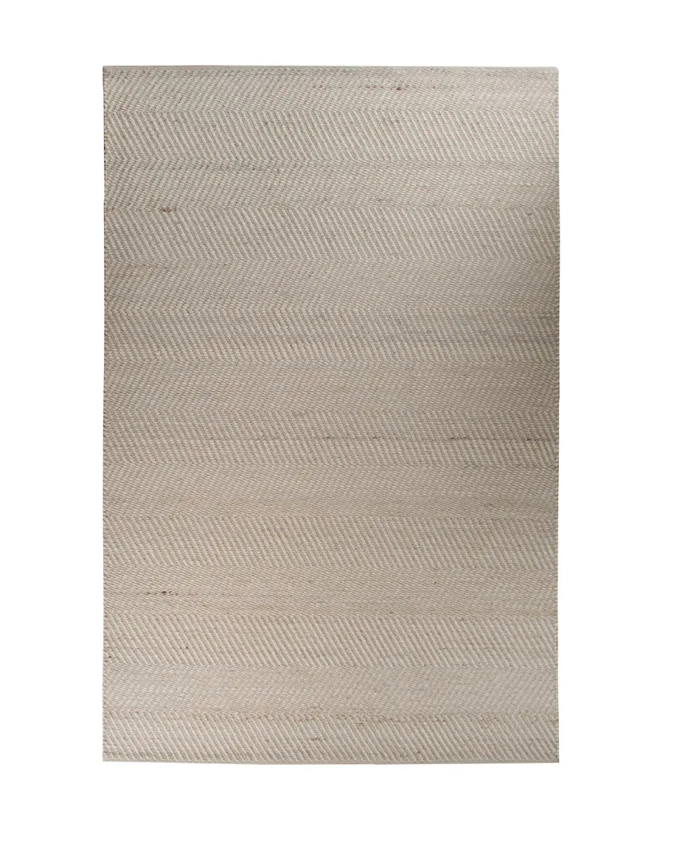 HC Interior Rugs Ystad 2330-163 Wollteppich Natural Linen Mix