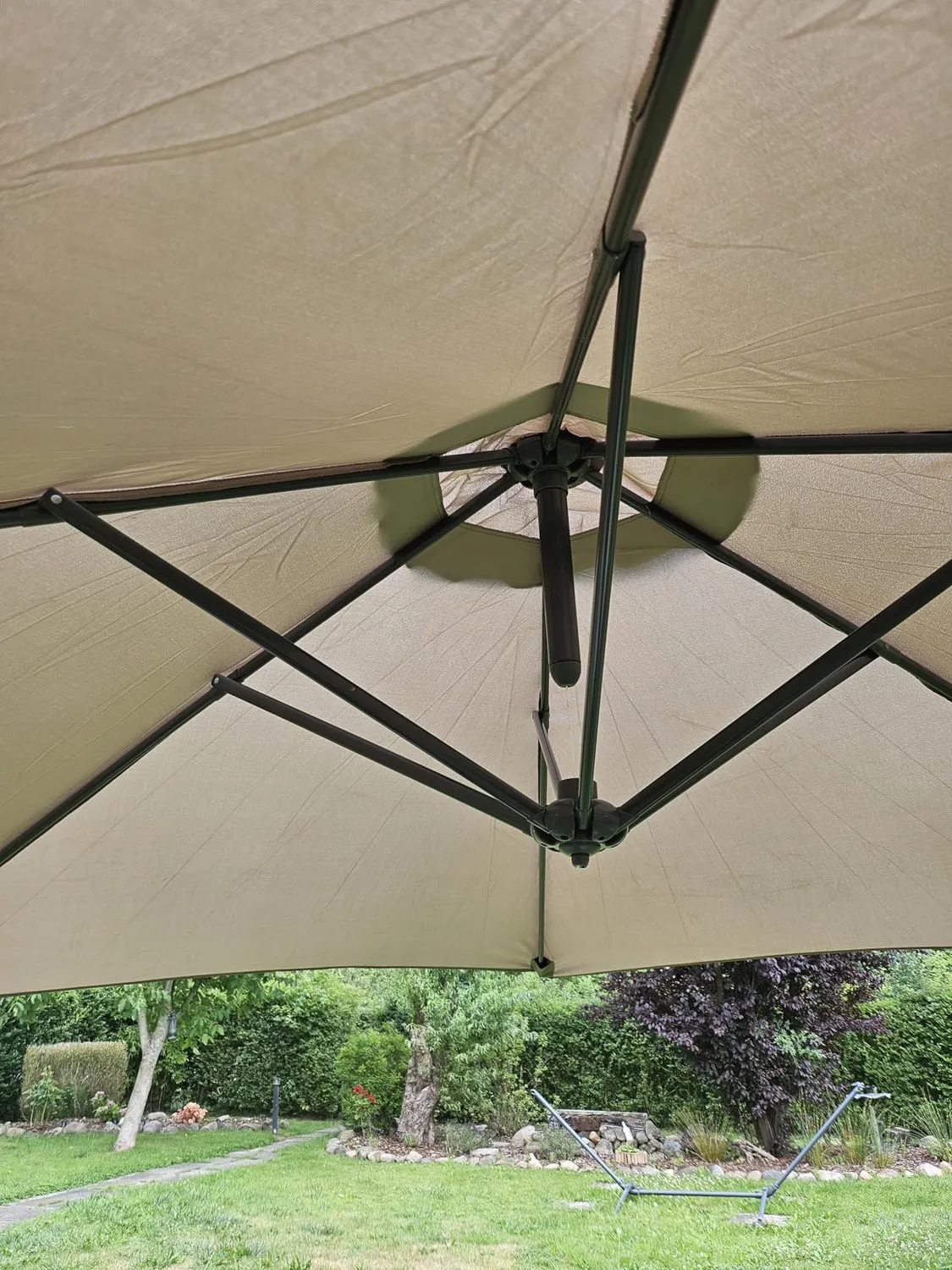 HonunGron Sonnenschirm Ersatzbezug Polyester UV-Schutz