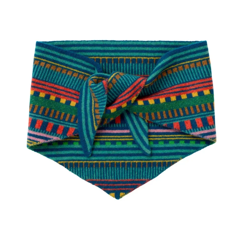Donna Wilson Multi Stripe Halstuch Lammwolle 103x28 cm