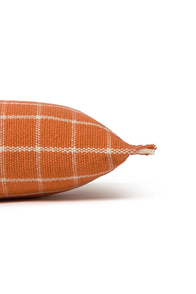 Lorena Canals Geo Block Kissen 50x30 cm terracotta