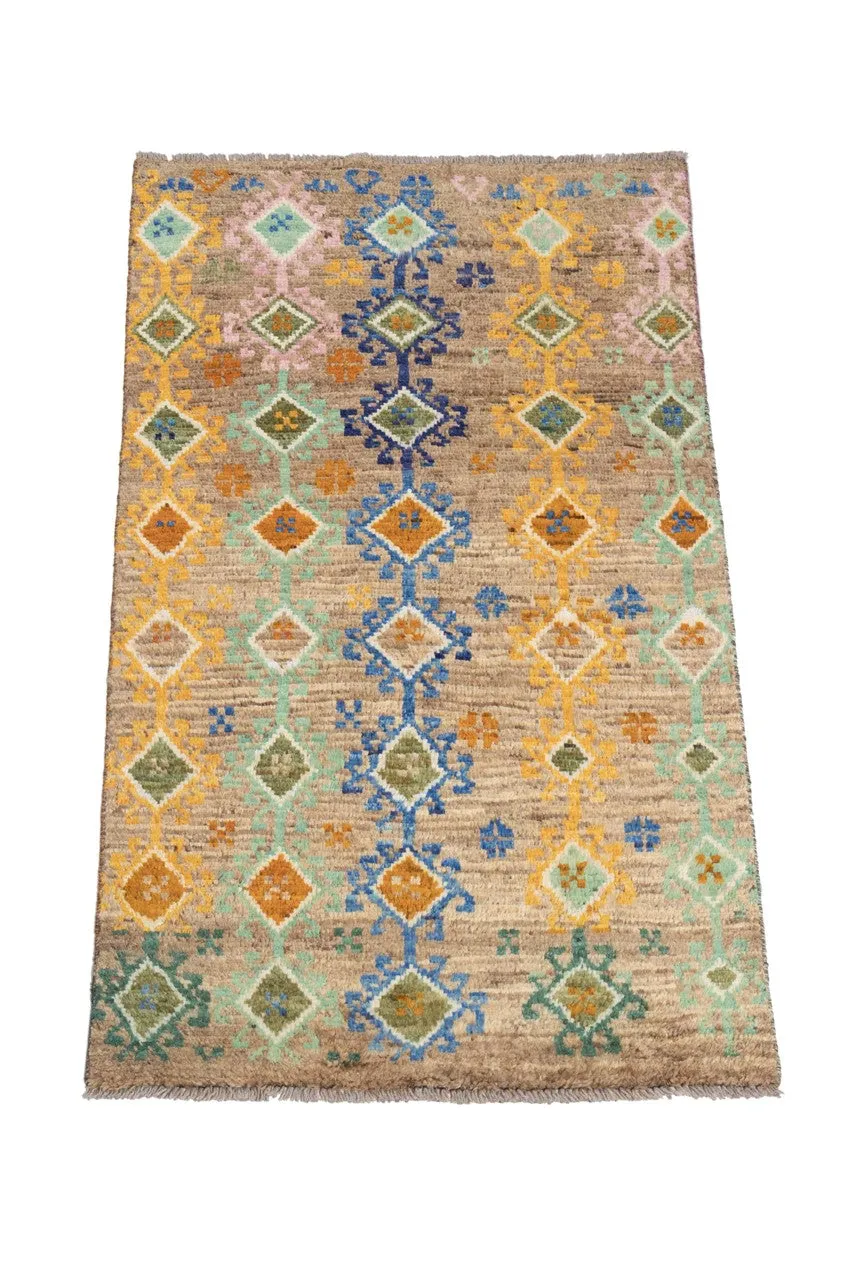 Taimany 8286360 Teppich 144x83cm handgeknüpft Wolle