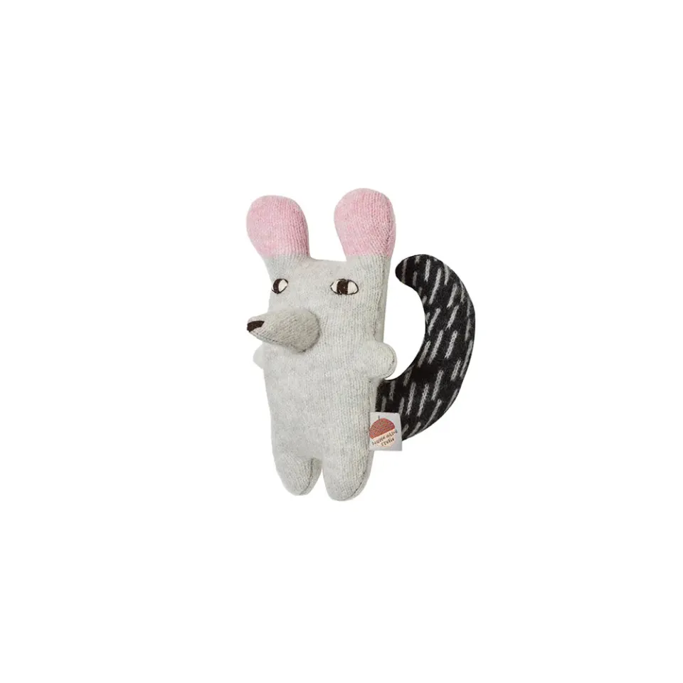 Donna Wilson Cilla Chinchilla Kuscheltier Lammwolle 19cm