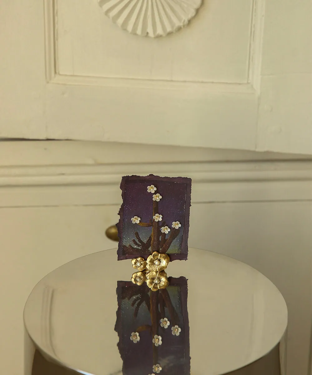 Doing Goods Zoey Fleur Tischkartenhalter Messing 5cm