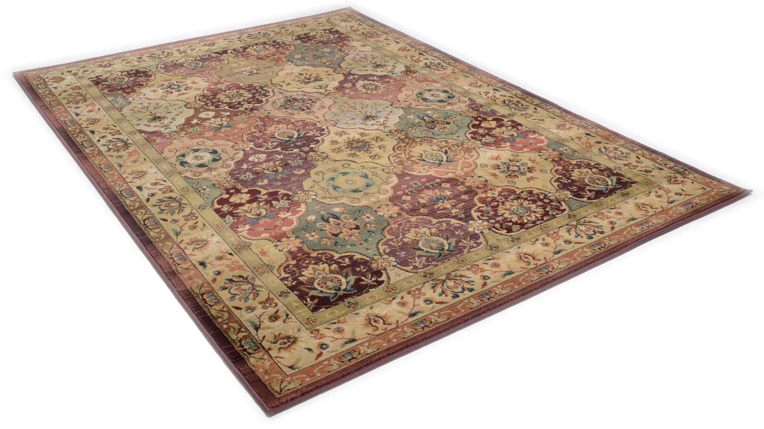 THEKO Gabiro Orientteppich 68x135cm Pastell Multi robust