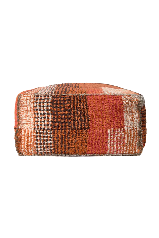 Lorena Canals City Pouf Maple Red Wendepouf 54x54 rot