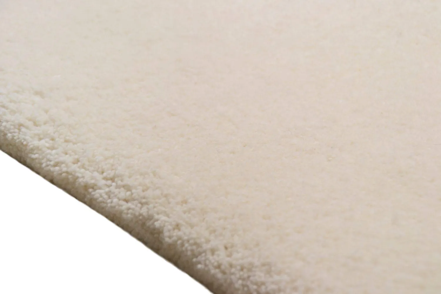 THEKO Imaba Super Teppich 40x60 Weiß Schurwolle