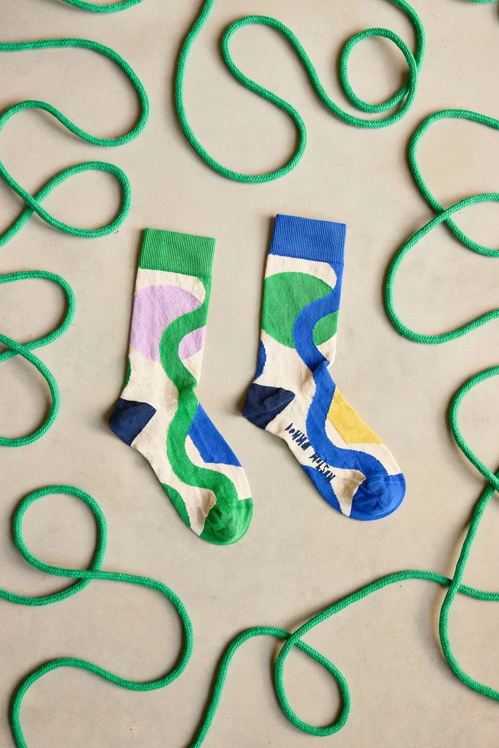 Donna Wilson Jazz Socken Bio-Baumwolle Gr. 37-42