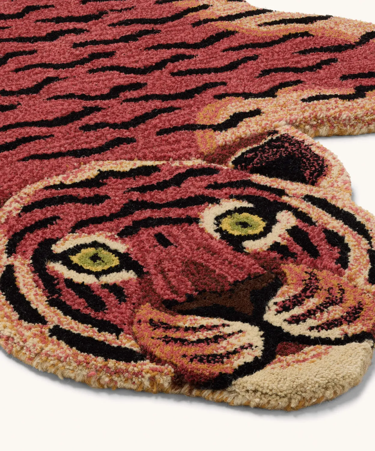 Doing Goods Tula Teppich Tiger Sage Large Wolle