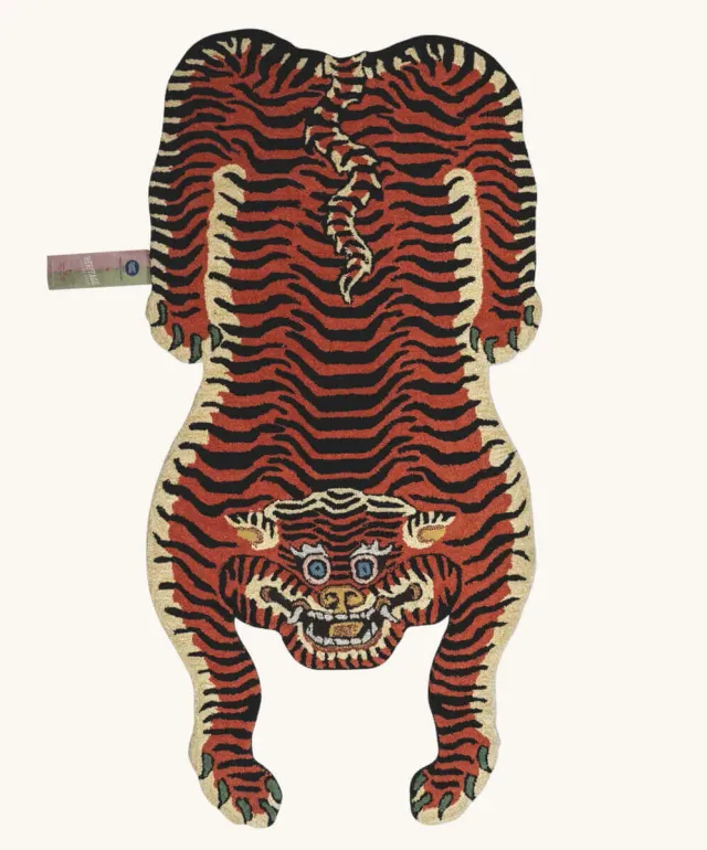 Doing Goods Santana Tiger Heritage Teppich Wolle