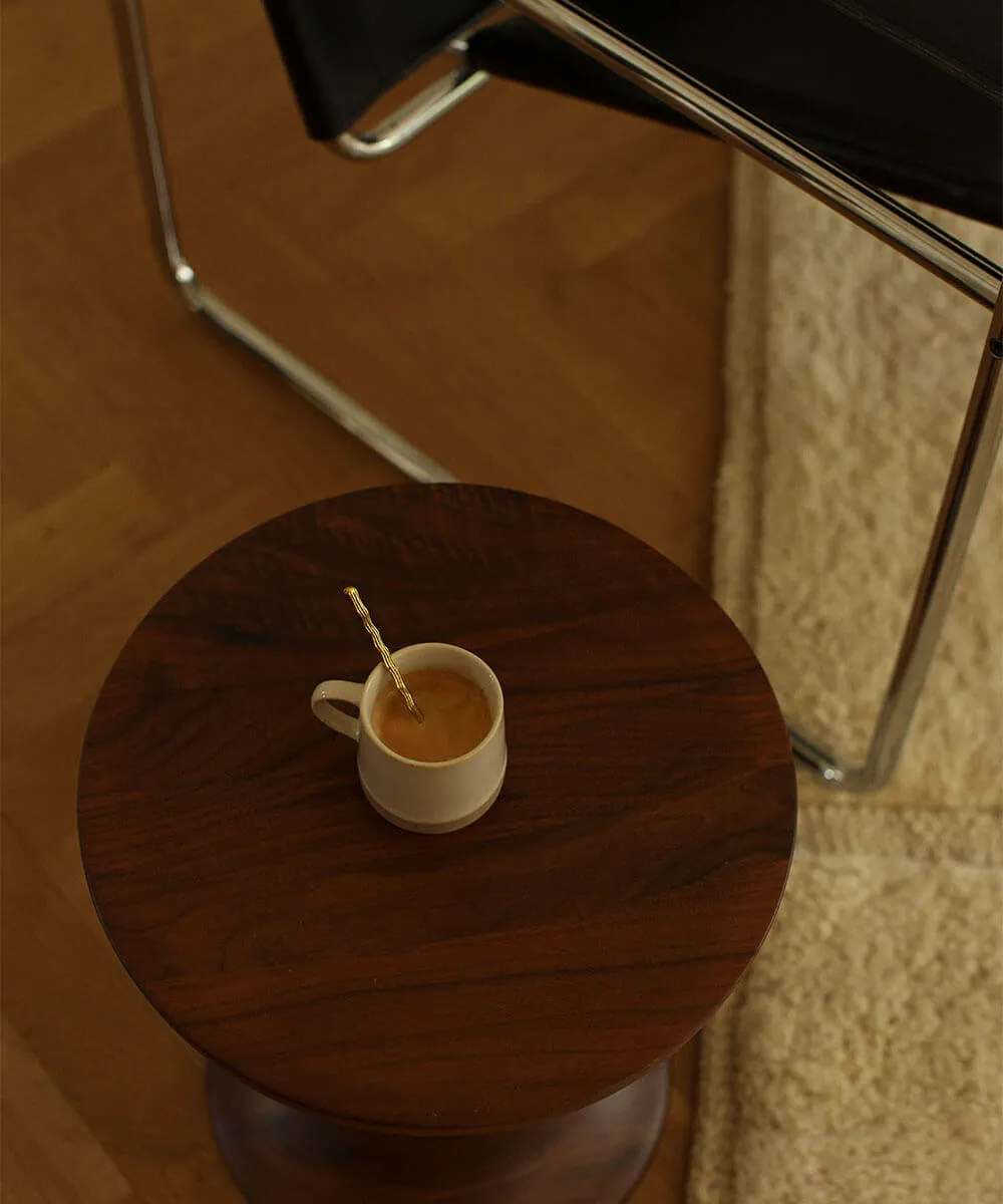 Doing Goods Wavy Teelöffel Set Messing 2-teilig