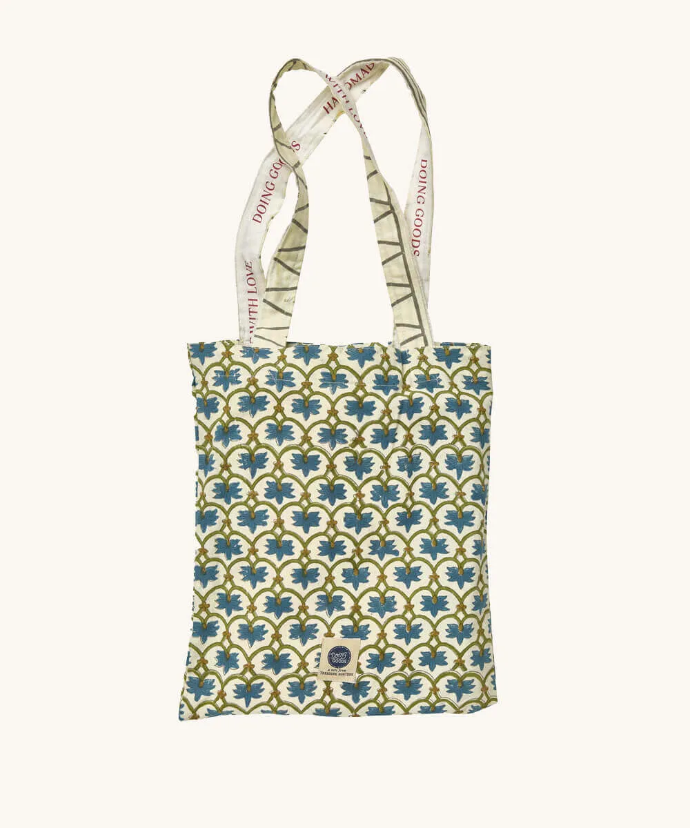 Doing Goods Faina Double Wohndecke Baumwolle mit Tasche