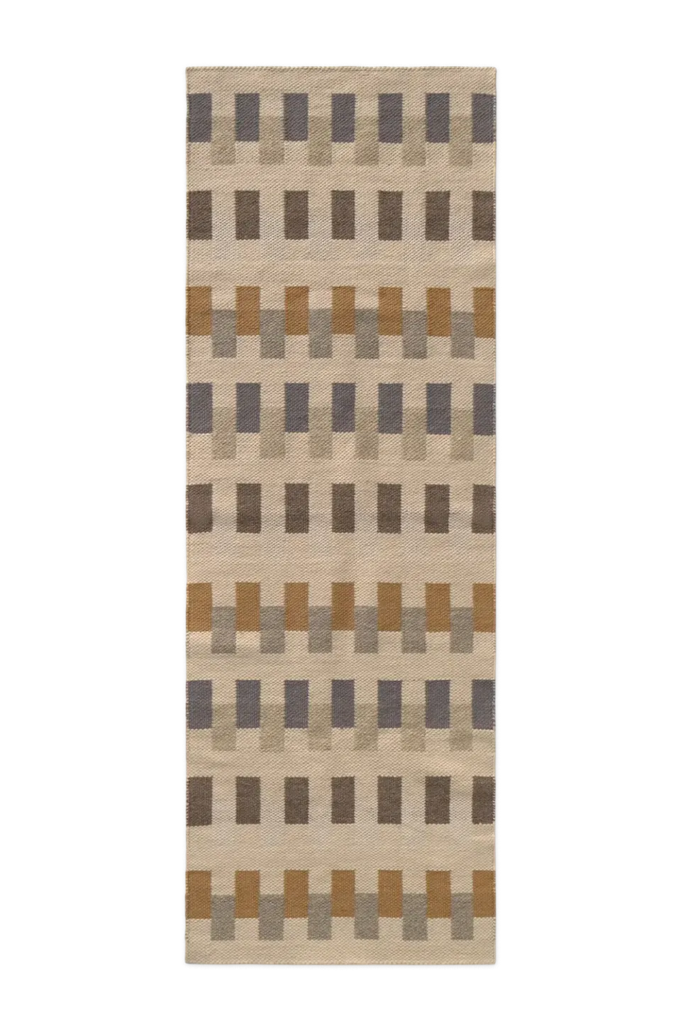 Lorena Canals Intersecting Handloom Läufer 80x230 cm Wolle