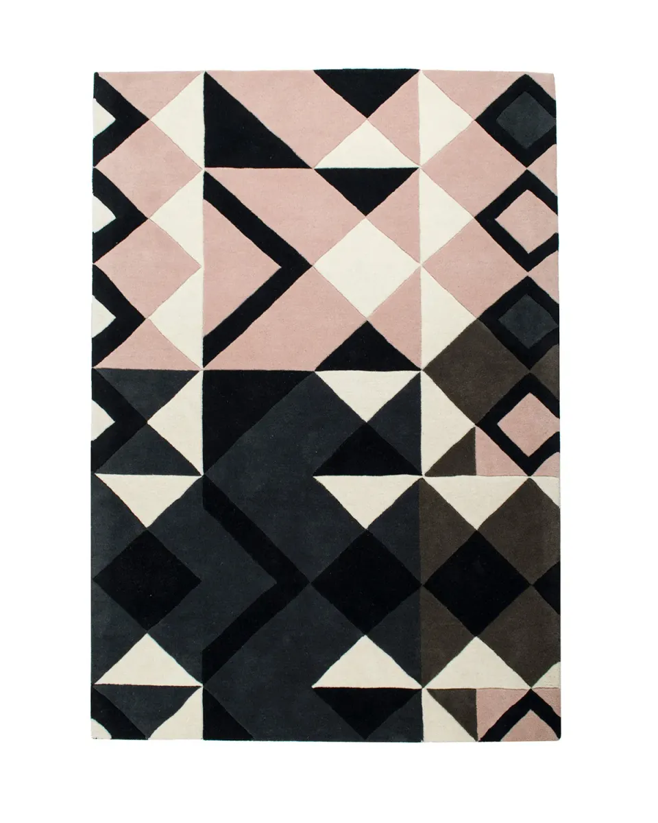 HC Interior Rugs Odin 9900-045 Teppich Rose Wolle