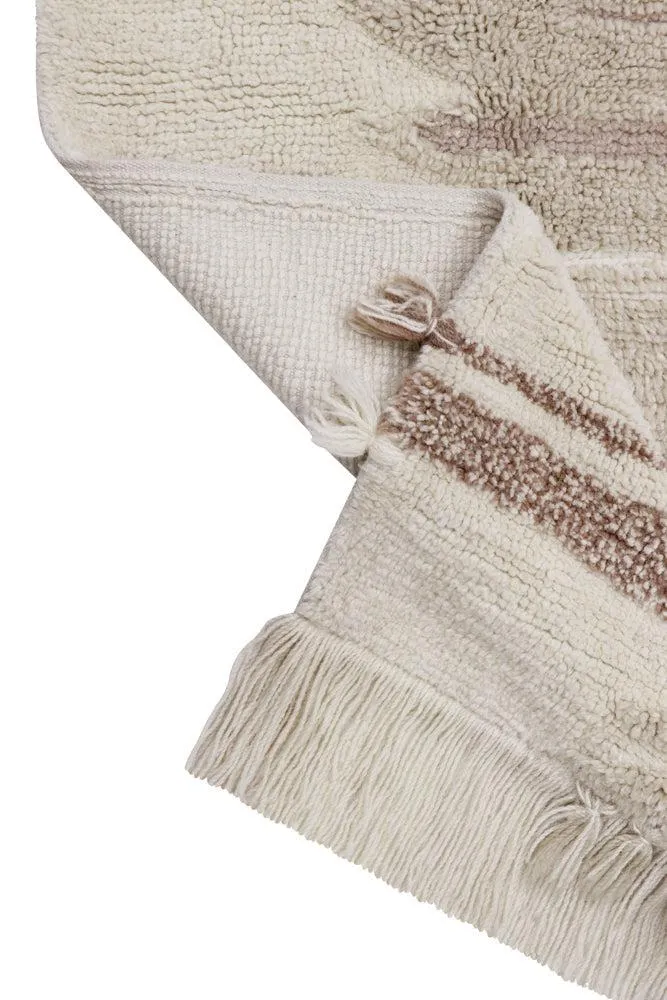 Lorena Canals Woolable Sumak Seashell Teppich 200x300 Wolle