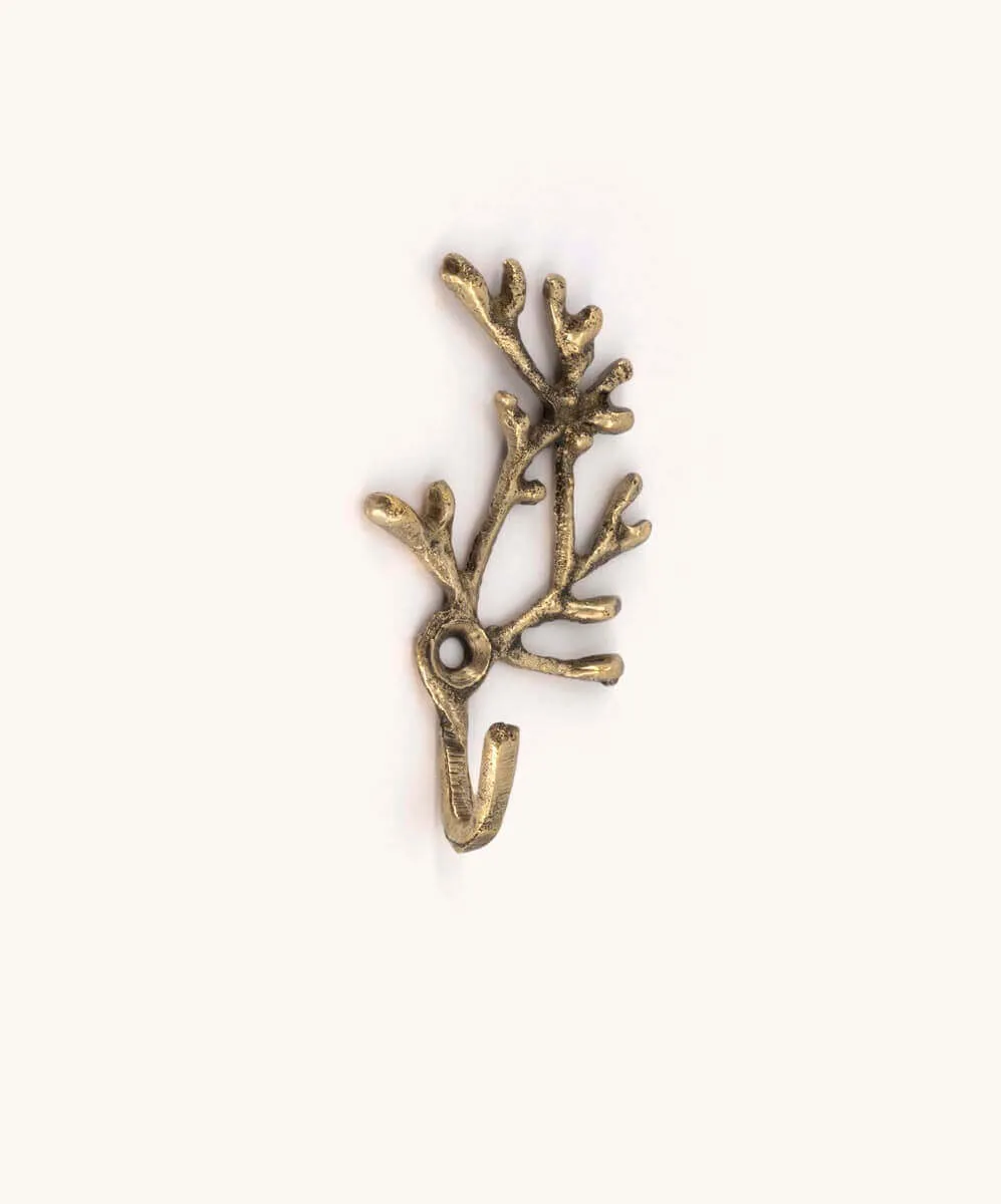 Doing Goods Marie Coral Wandhaken Set klein Koralle