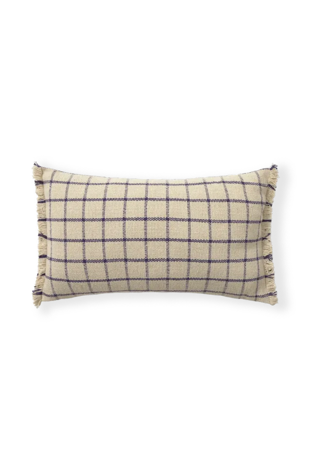 Lorena Canals Geo Block Natural Kissen 50x30 Bauhaus