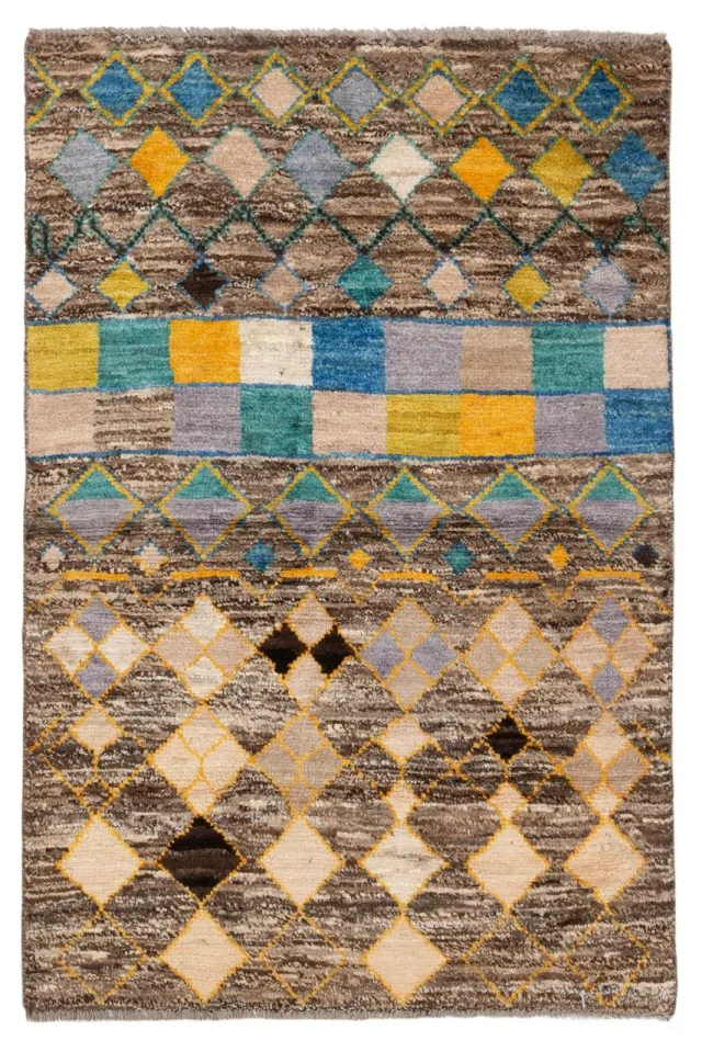 Amini Taimany 8281070 Teppich 134x89cm handgekniüpft