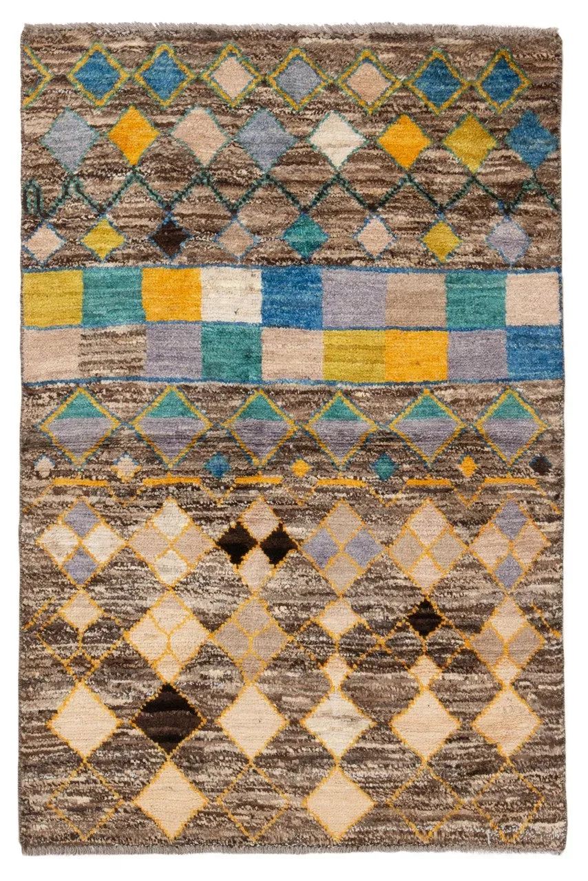 Amini Taimany 8281070 Teppich 134x89cm handgekniüpft