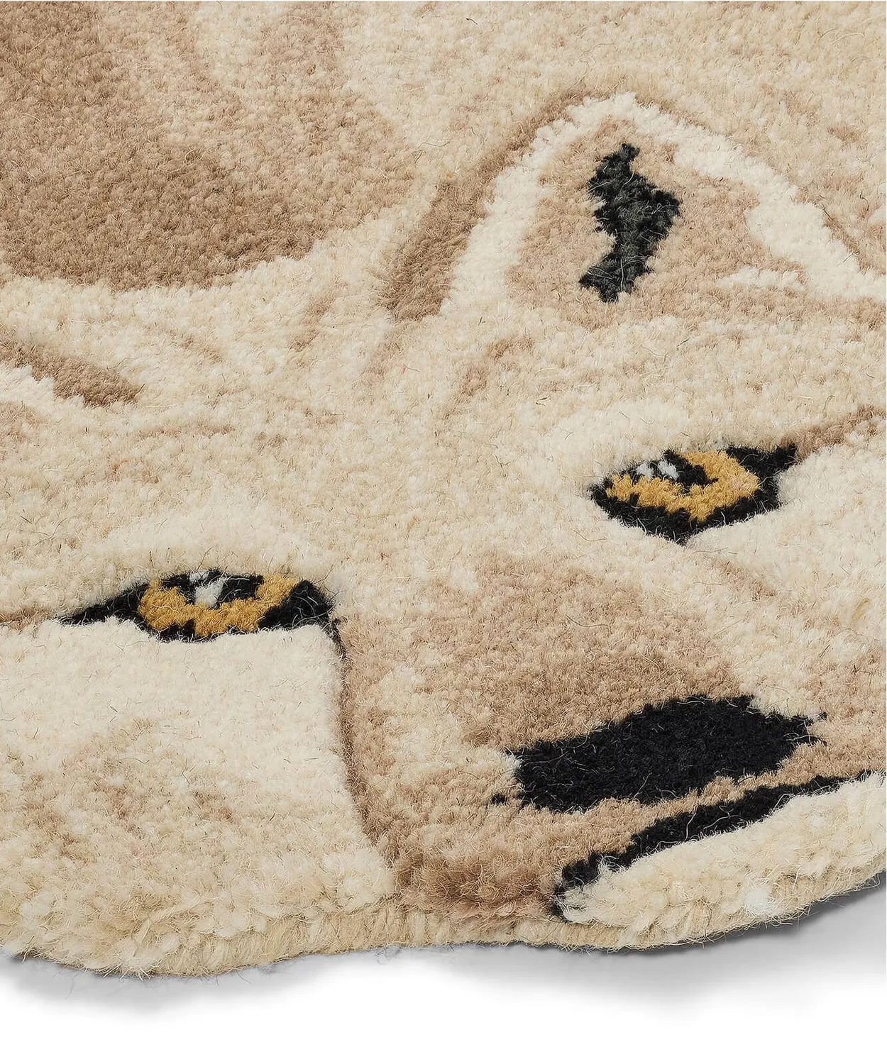 Doing Goods Woozy Wolf Teppich Large Wolle