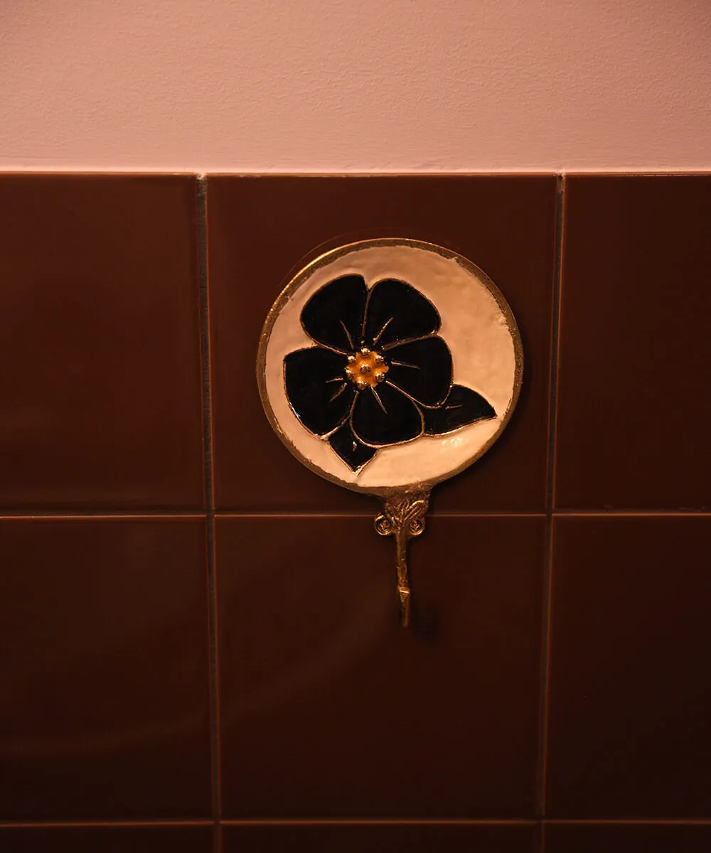 Doing Goods Fleur Lina Wandhaken 16,5cm Retro