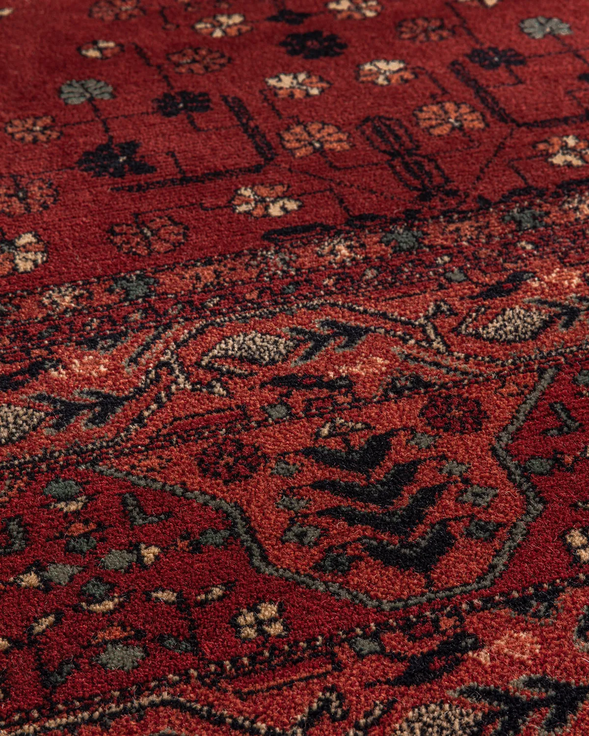 HC Interior Rugs Napoleon 43002-300 Teppich Red Wilton-Wolle