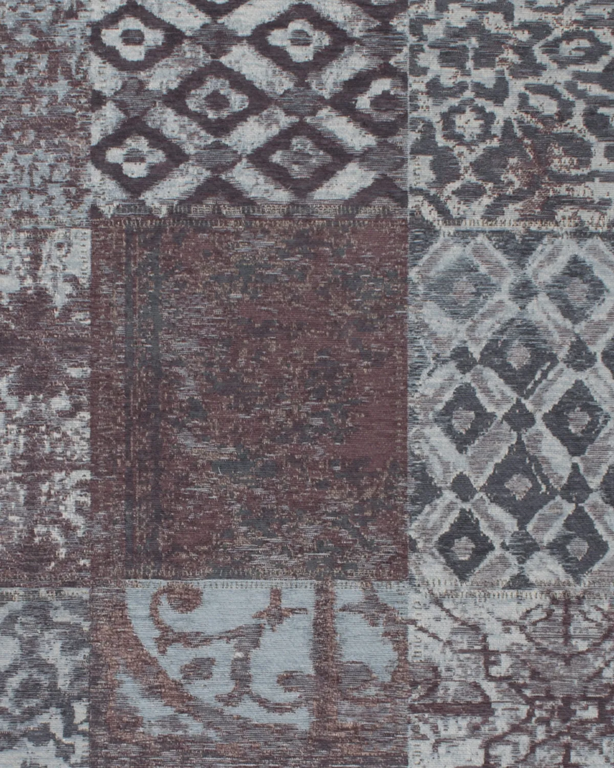 HC Interior Rugs Gobelin 5002-H800 Teppich Aubergine