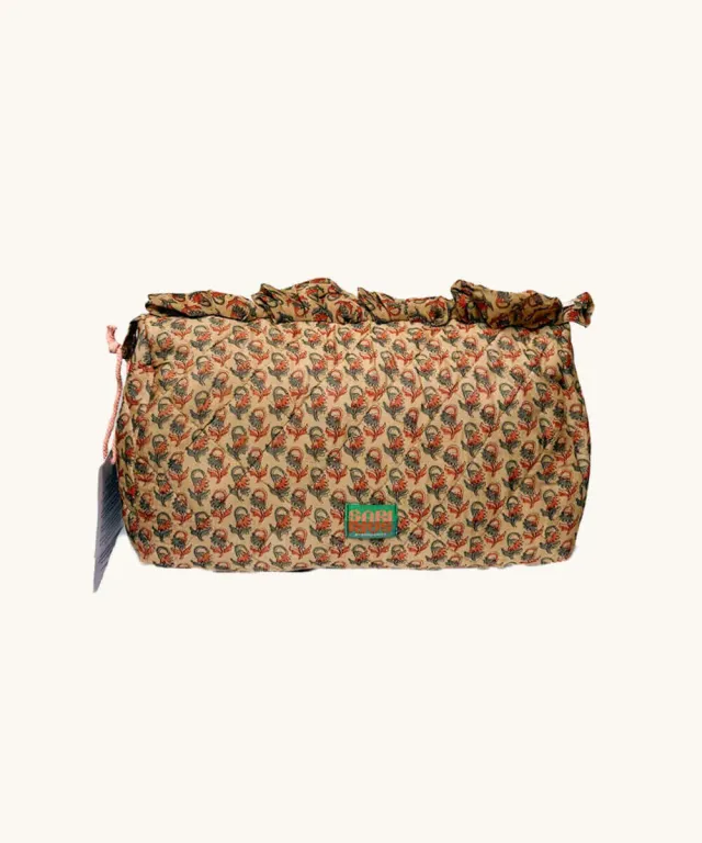 Doing Goods Jojo Jojo Sari Beauty Bag Large -084 Kulturtasche Unikat