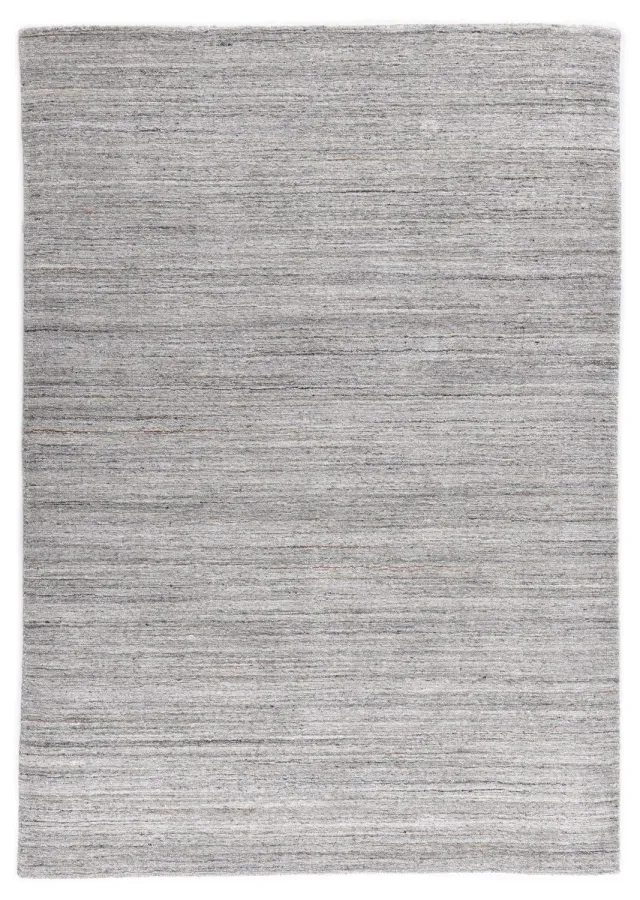 THEKO Sandiego Teppich 60x90 cm Grau Wolle-Viskose