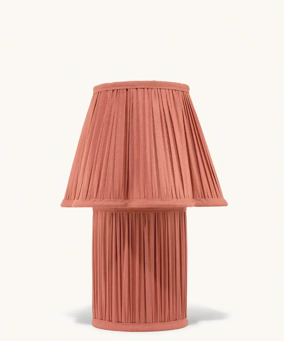 Doing Goods Myra Petite Tischlampe Bronze Seide