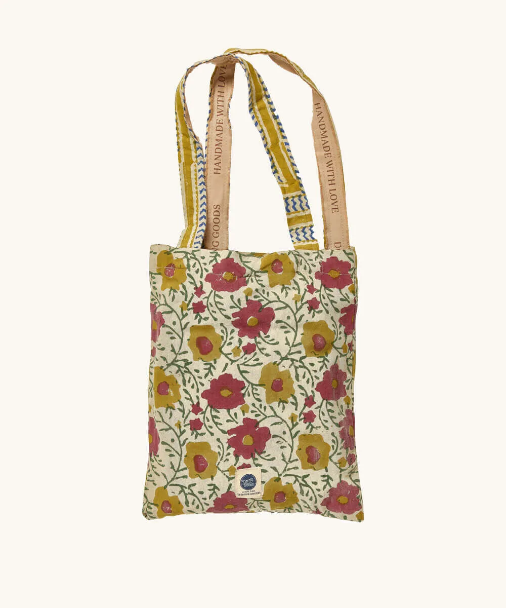 Doing Goods Evy Simple Decke mit Tasche Baumwolle