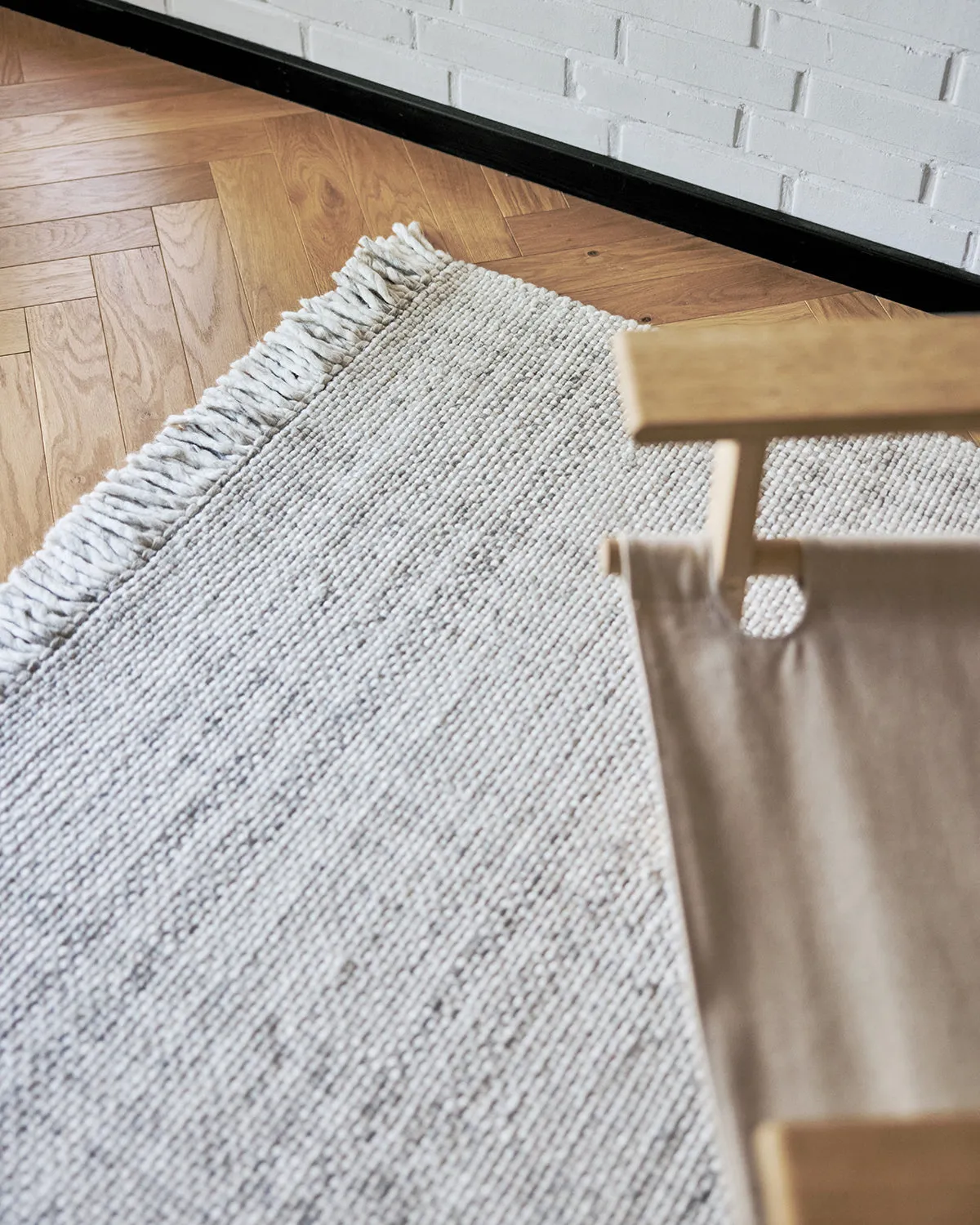 HC Interior Rugs Brighton 8080-060 Teppich Ivory Wolle