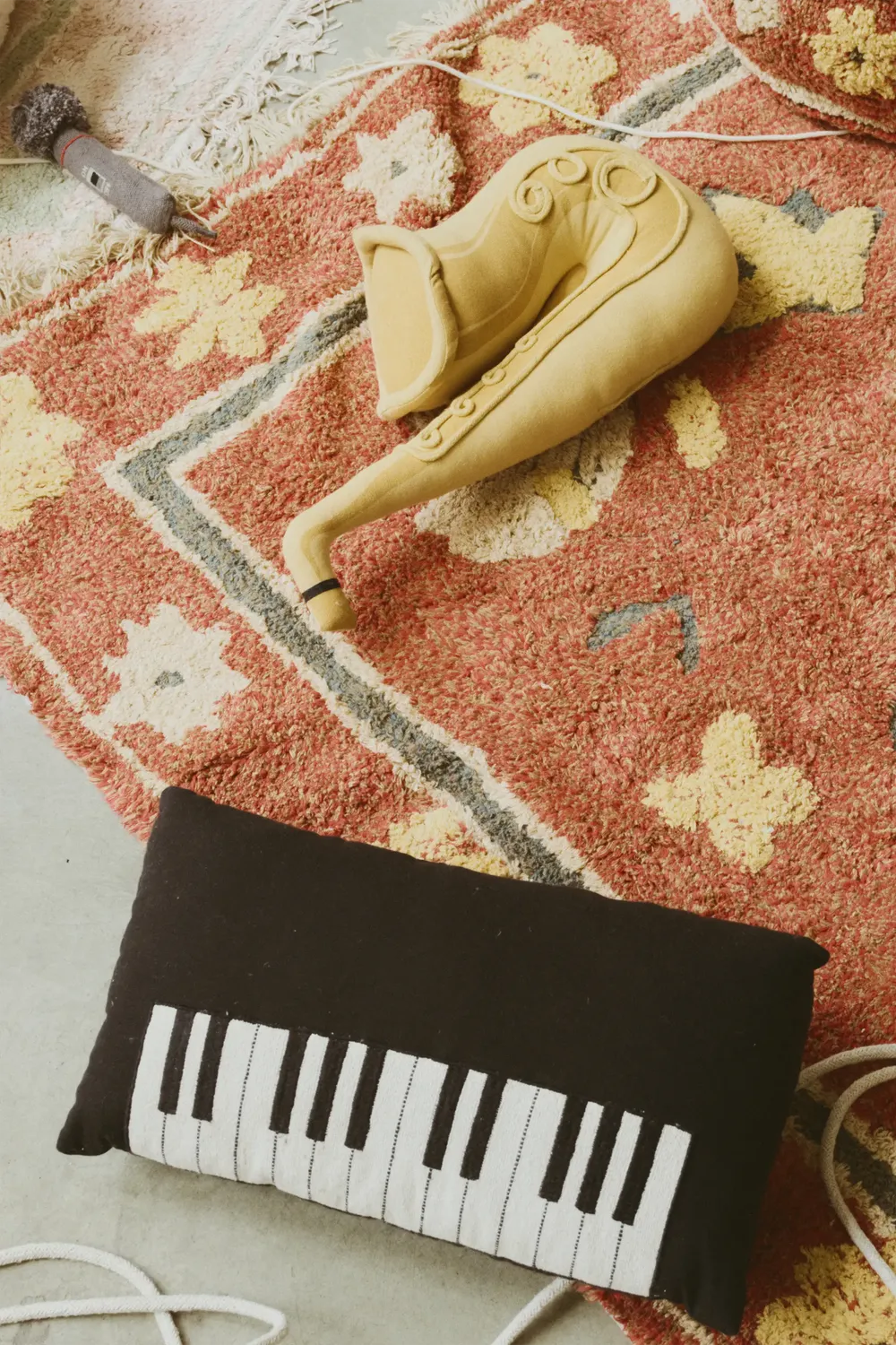 Lorena Canals Piano Kissen 45x26 grün