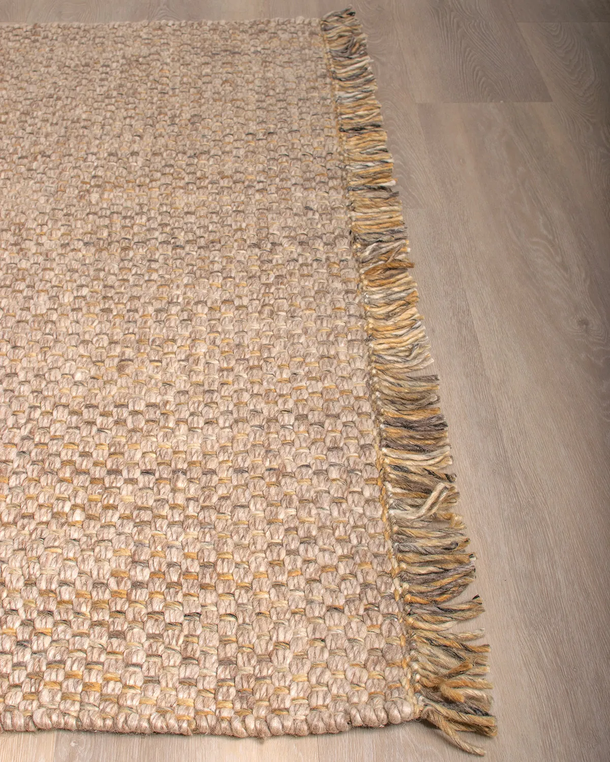 HC Interior Rugs Leeds 8001-358 Teppich Beige Honey Mix Wolle