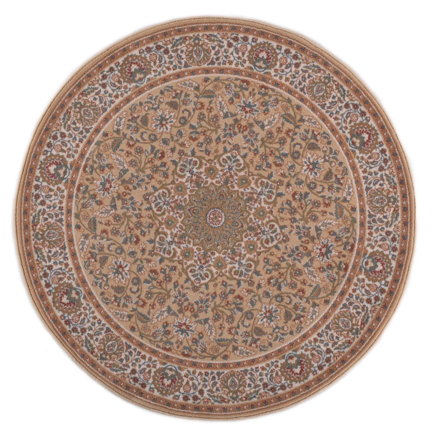 THEKO Dolna Wollteppich 50x80 cm Rot Flachgewebe