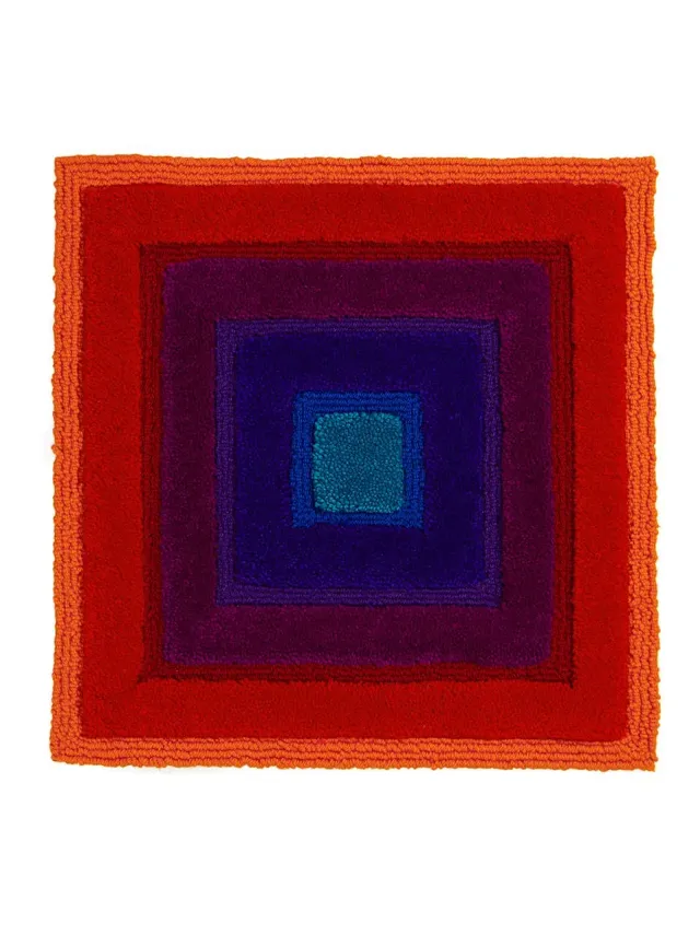 Amini VP Domino Square Teppich 60x60 getuftet