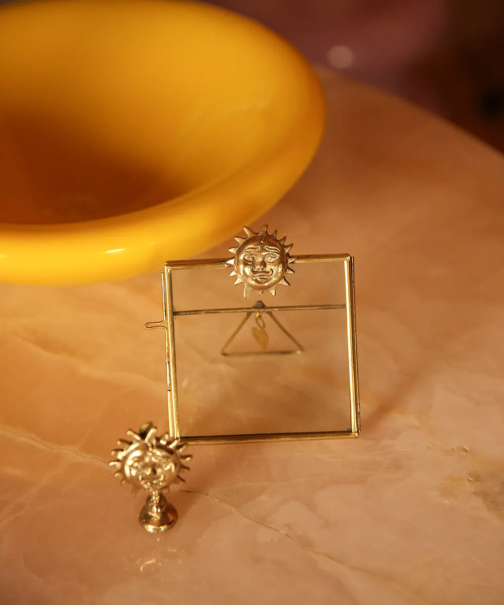 Doing Goods Saavi Sunny Memohalter gold 6x4,5cm