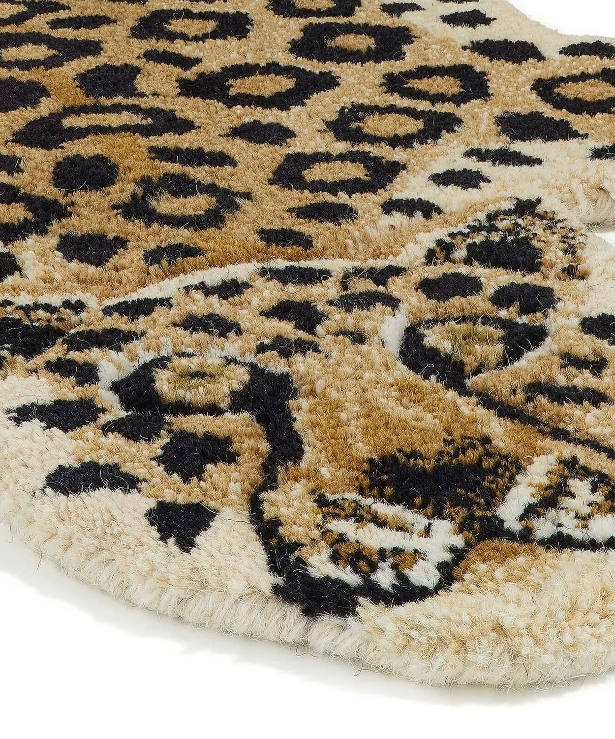 Doing Goods Loony Leopard Teppich Small Wolle