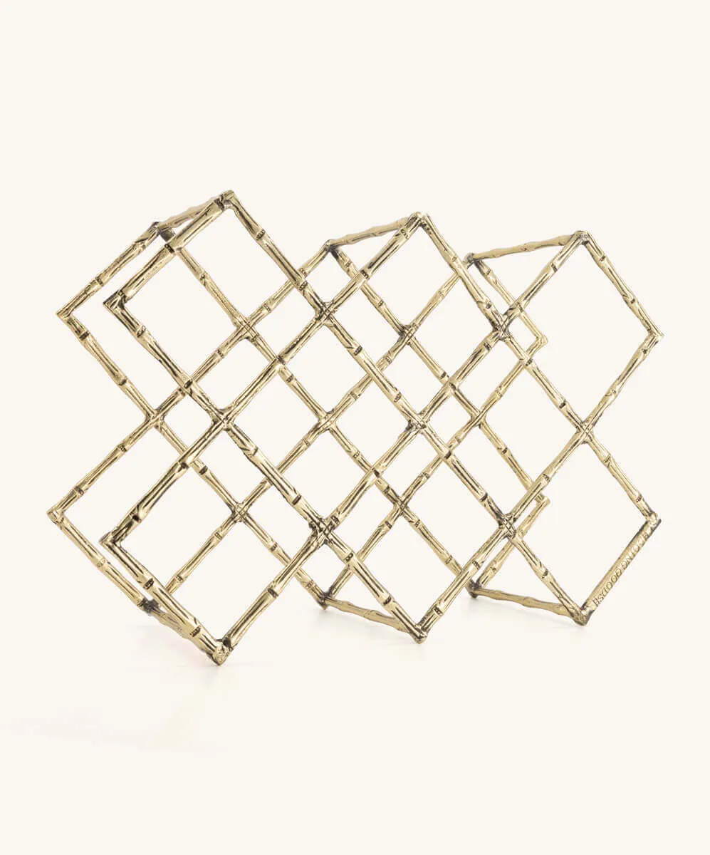 Doing Goods Bodhi Bamboo Weinregal 10 Flaschen Bambus