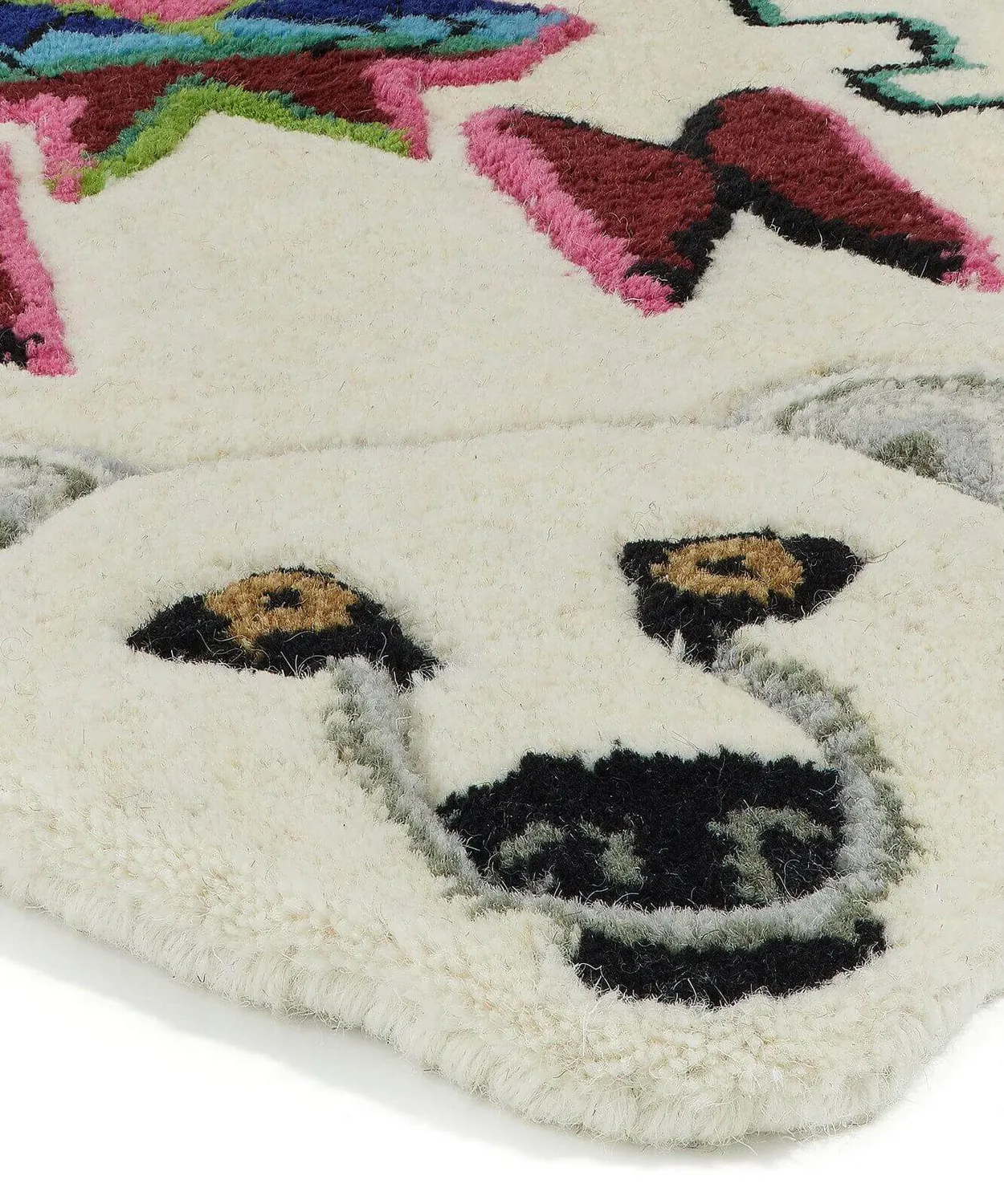 Doing Goods Kasbah Polar Bear Teppich Small Wolle
