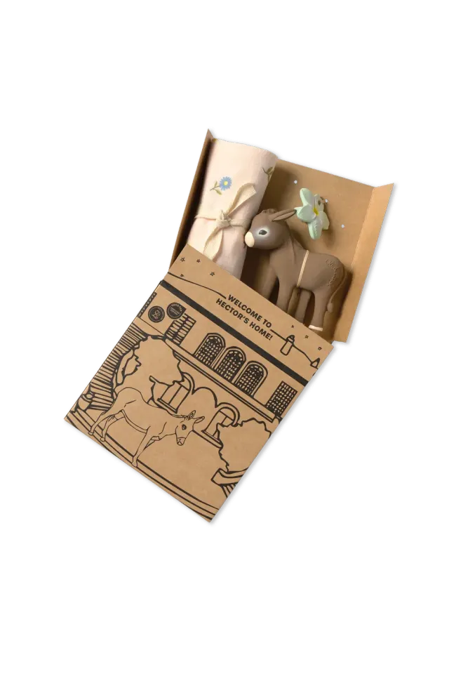 Lorena Canals Villa Magnan Baby-Geschenkset 3-teilig Baumwolle