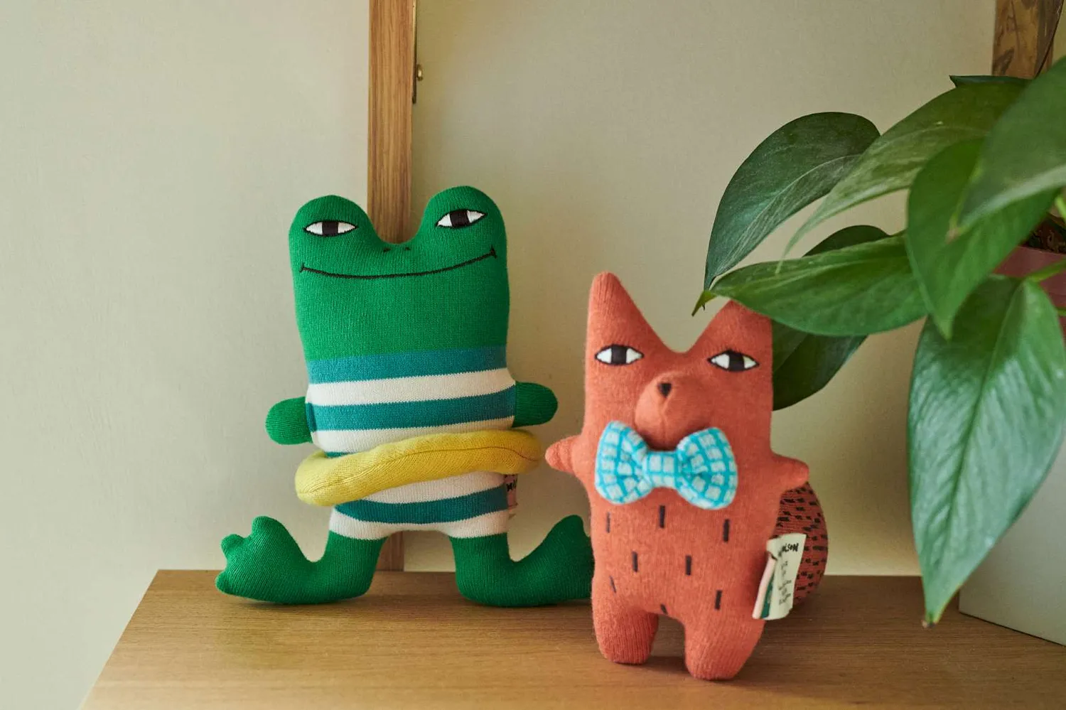 Donna Wilson Wee Ones Frederic Frog Kuscheltier Bio-Baumwolle