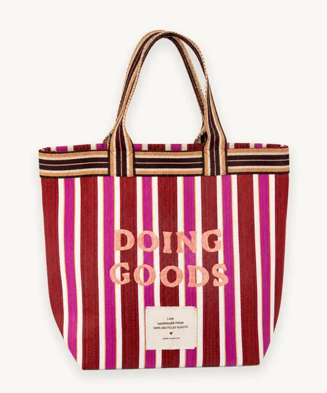 Doing Goods Barry Rose Strandtasche Rosa 77 cm