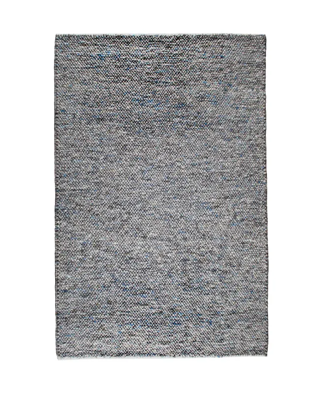 HC Interior Rugs Oxford 2200-030 Teppich Graublau Wolle