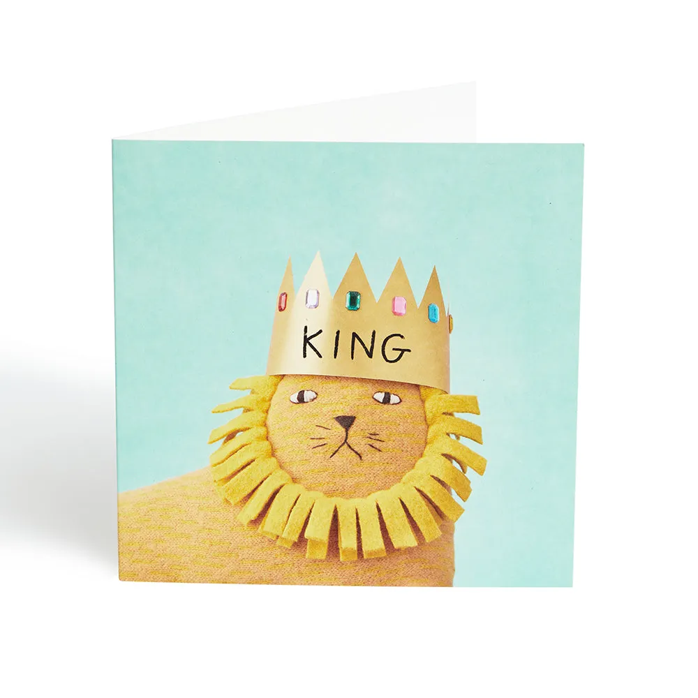 Donna Wilson Richie King Grußkarte 15x15cm