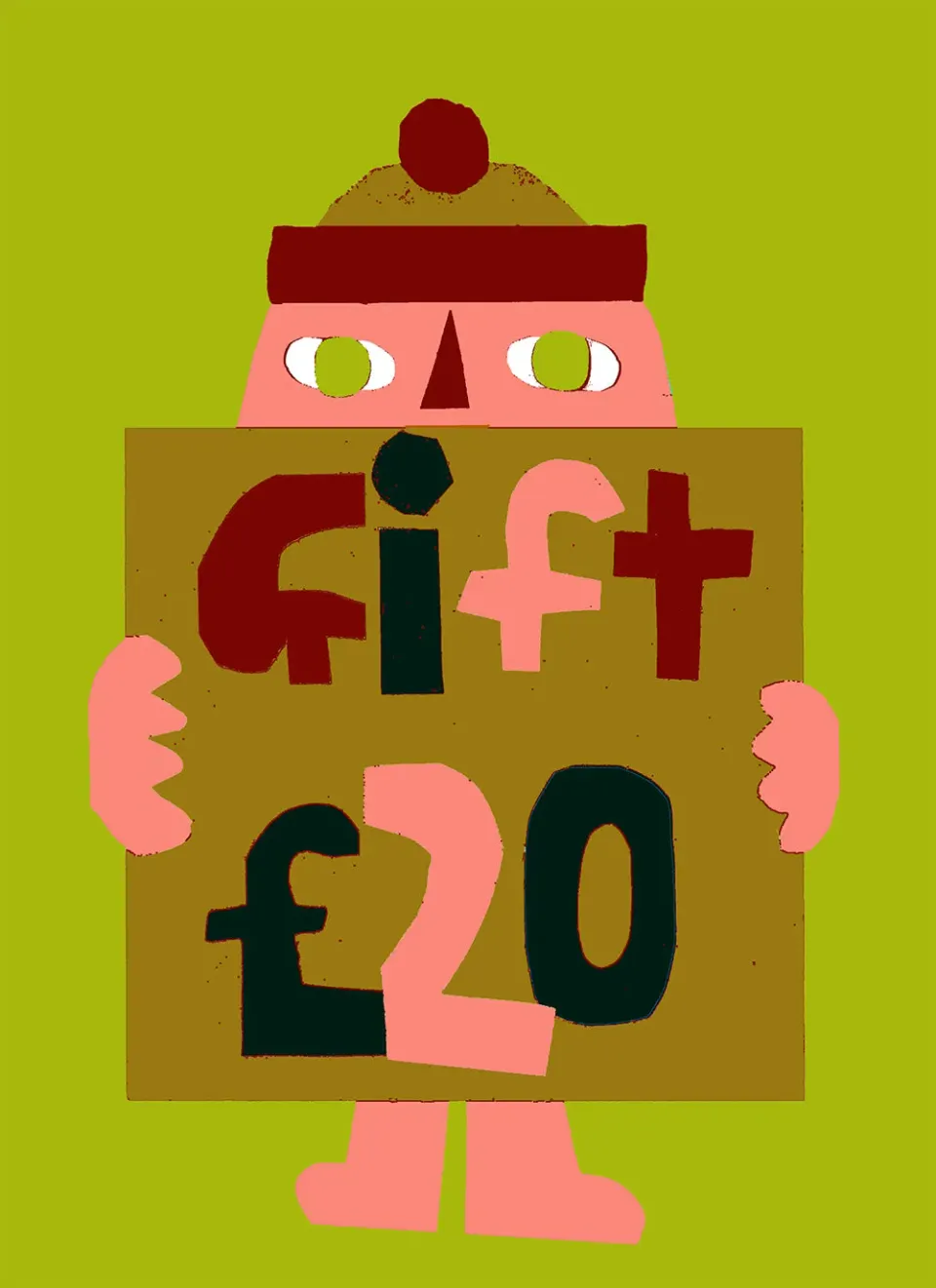 Donna Wilson 20 Pfund Gutschein Geschenkgutschein digital